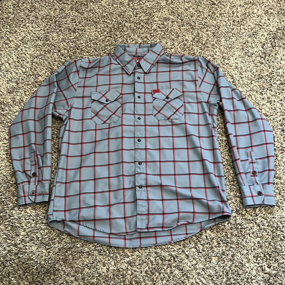 Dixxon Smoke Eater Window Pane Check Flannel Xl Long … Gem